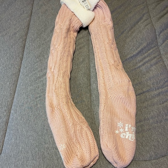 PINK Victoria's Secret Accessories - Pink knee high socks
